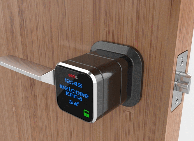 Genie Smart Lock Control Your Door From Anywhere Using An Iphone
