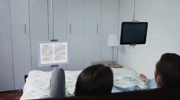 We use them for work, play and everything in between. SkyFloat Ceiling Mounted Phone / Tablet Holder