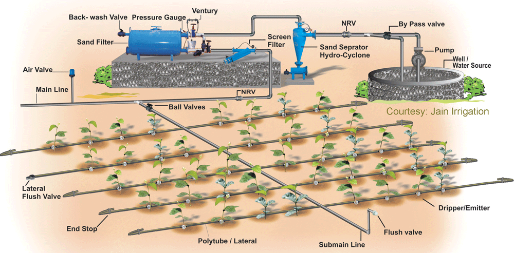Drip Irrigation System Not Enough Pressure