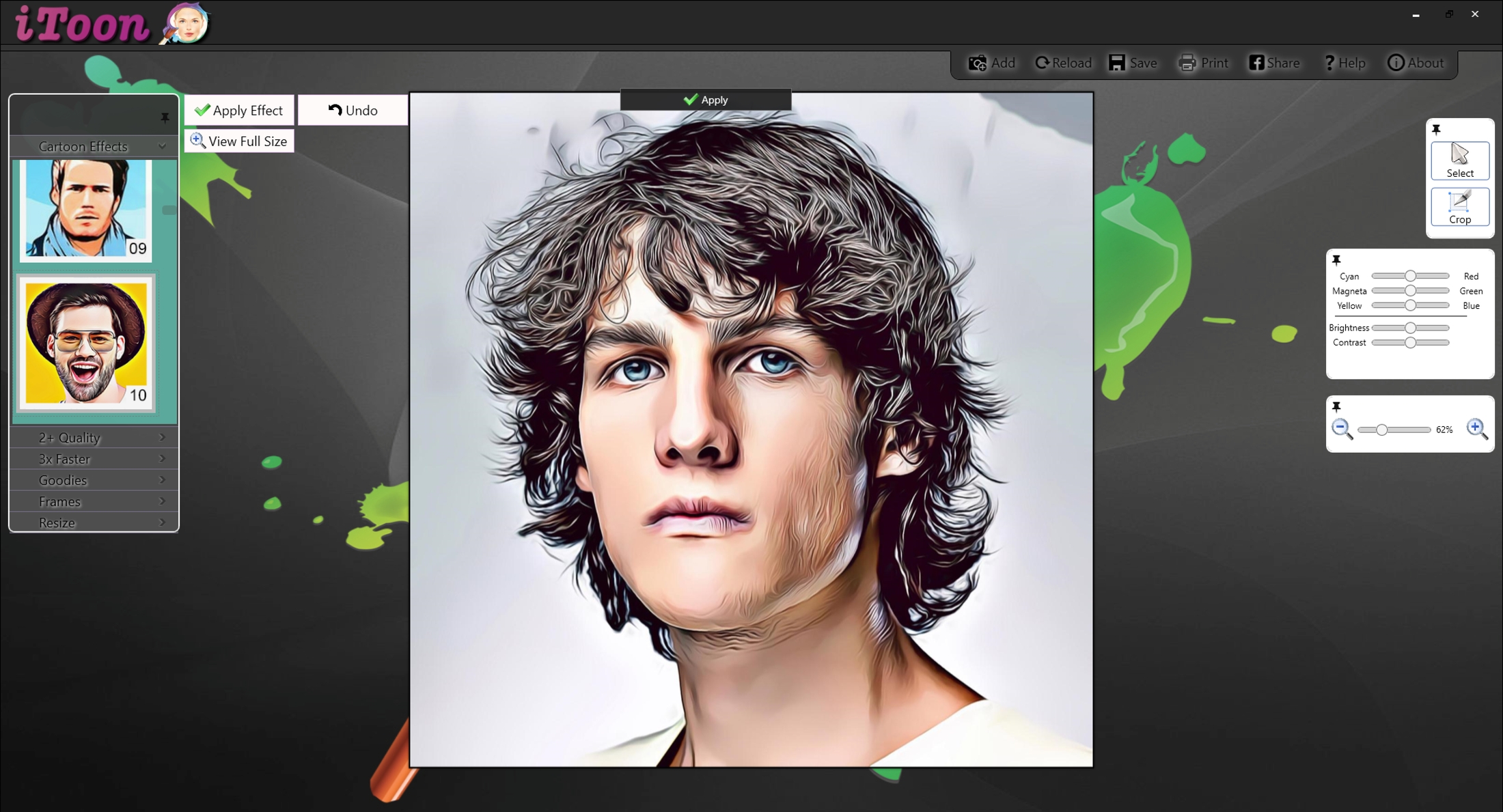 • universe, in which your photos will appear darkened and with a space filter (galaxies, constellations, etc.). Itoon Automatic Cartoonizer Online Pc Ios Gta Effect Filter