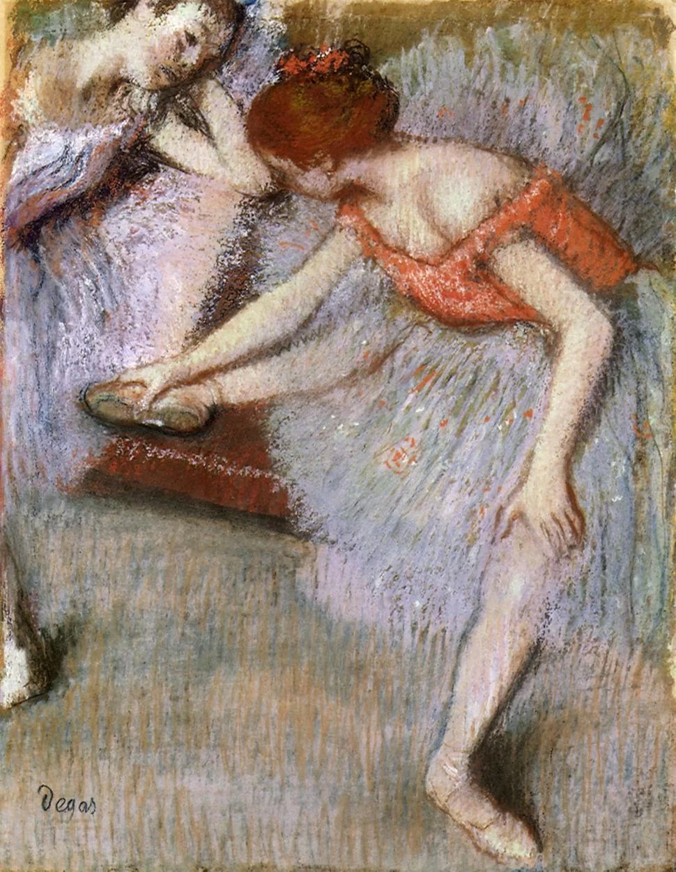 Edgar Degas ballerinas 