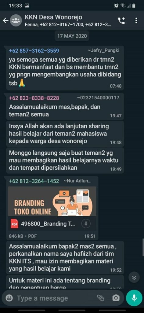 Terus Berkarya, ITS Jalani KKN Daring di Tengah Wabah Covid-19 - ITS News