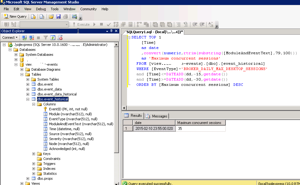 VMware Horizon View Maximum Concurrent Connections Within A Certain