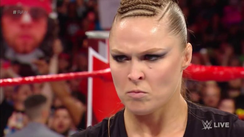 About press copyright contact us creators advertise developers terms privacy policy & safety how youtube works test new features press copyright contact us creators. Ronda Rousey Jokes About Her Hair And Makeup From Raw This Past Week Iwnerd Com