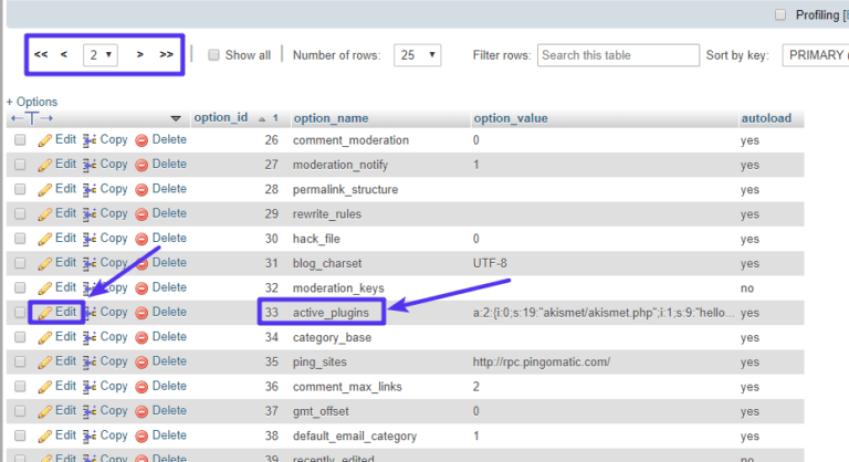 Simply launch phpmyadmin and then select your wordpress database. Cara Disable Plugin Wordpress dari PHPMyadmin - Knowledge Base Jagoan Hosting Indonesia