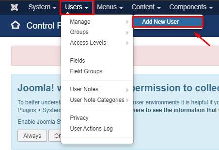 Manajemen User Pada Joomla - Knowledge Base Jagoan Hosting Indonesia