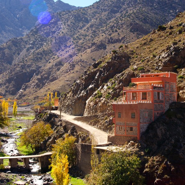 Drive up to Imlil & the high Atlas