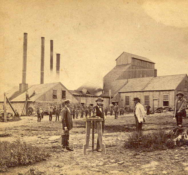 Central Shaft Hoosac Tunnel Then and Now