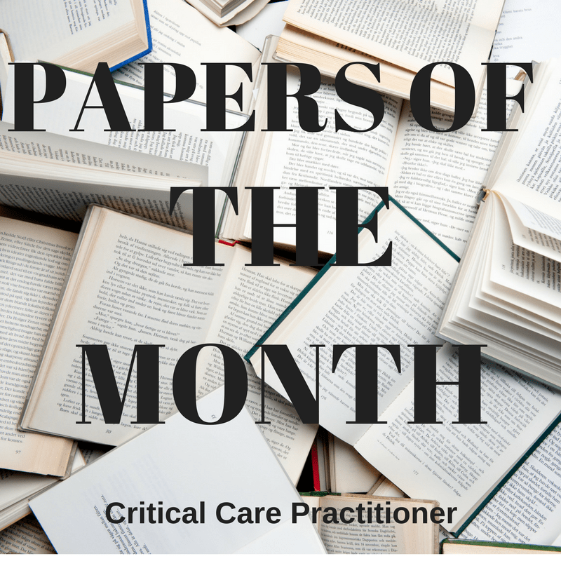 CCP Podcast 057 Papers Of The Month Critical Care Practitioner