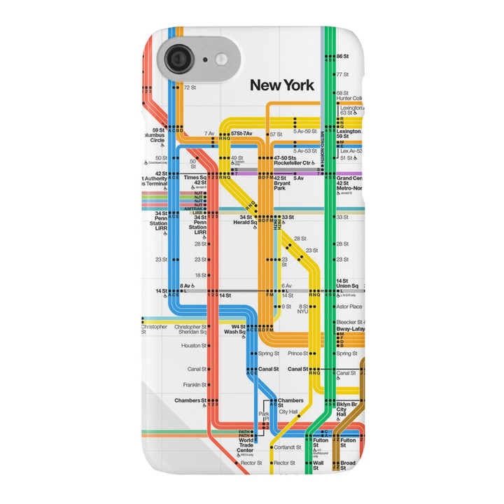 Mta Subway Map Iphone 14 World Map Art Gift Ideas For Travel Lovers