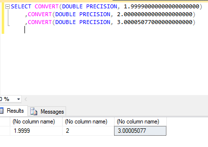 SQL Reduce Number of Decimal Places – JRevell.com