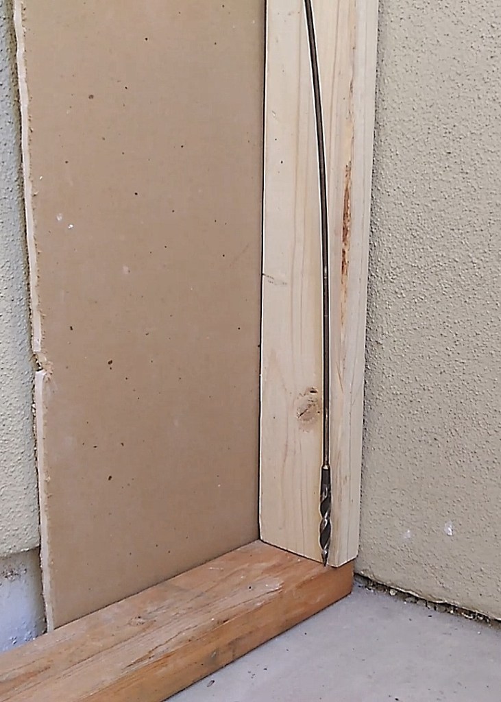 How to Run New Electrical Through Studs & Fire Block Just Needs Paint