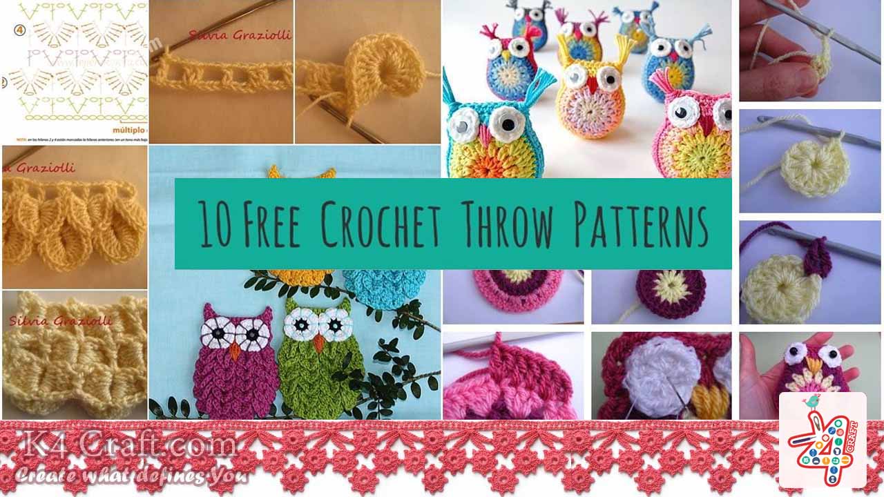 I do hope you'll enjoy my patterns, which are linked below. Step By Step Crochet Patterns Tutorials K4 Craft