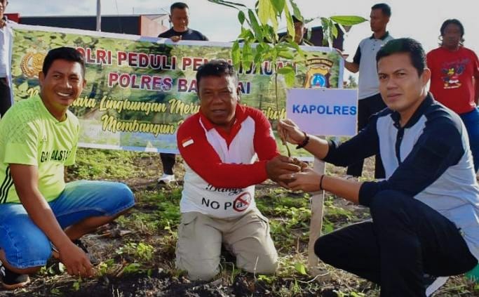 Sapa Kasih, Gerakan Moral Mitigasi Bencana Gagasan Polres Banggai dan GAM |  KabarSelebes.id