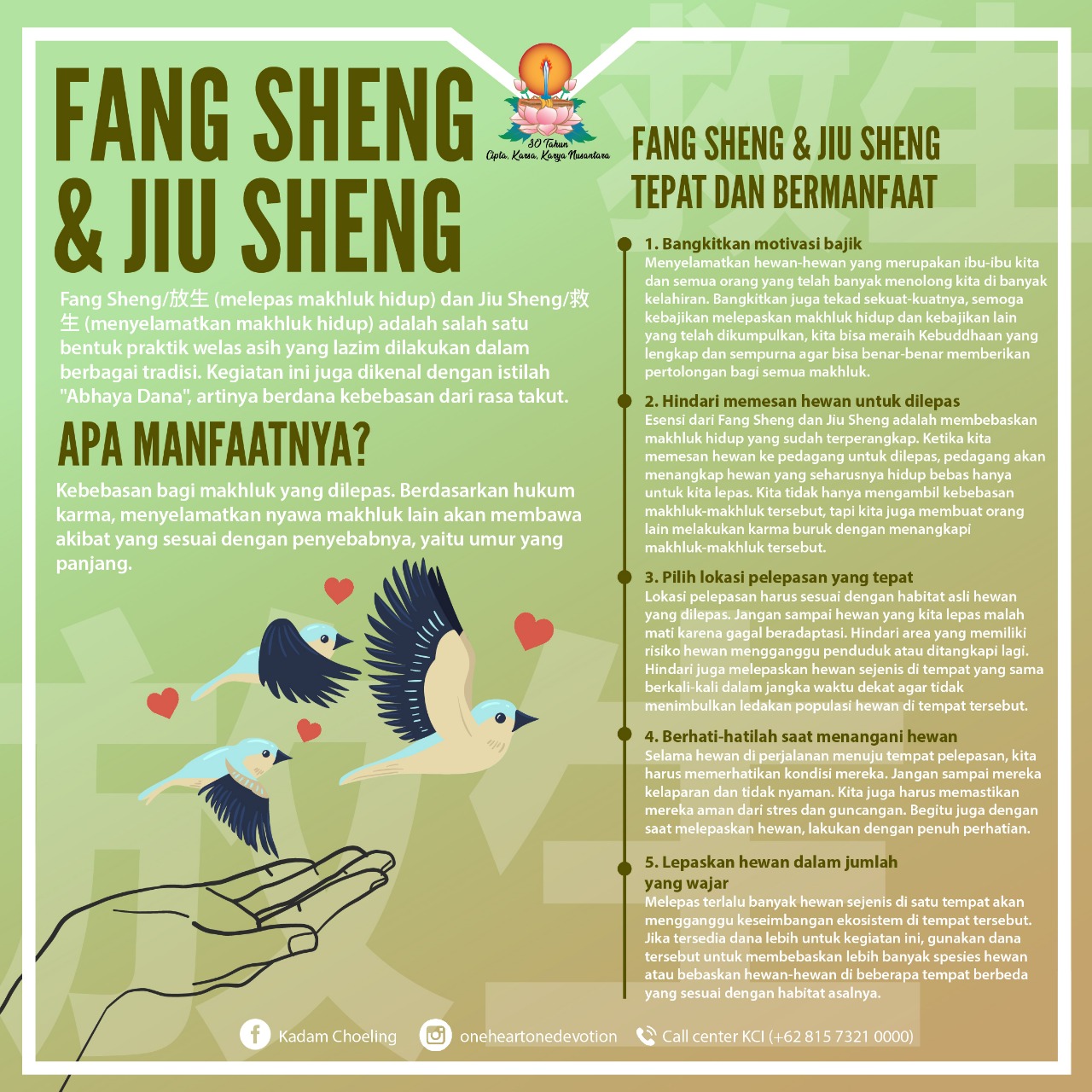 Tips Melakukan Fang Sheng dan Jiu Sheng yang Tepat dan Bermanfaat - Kadam  Choeling Indonesia