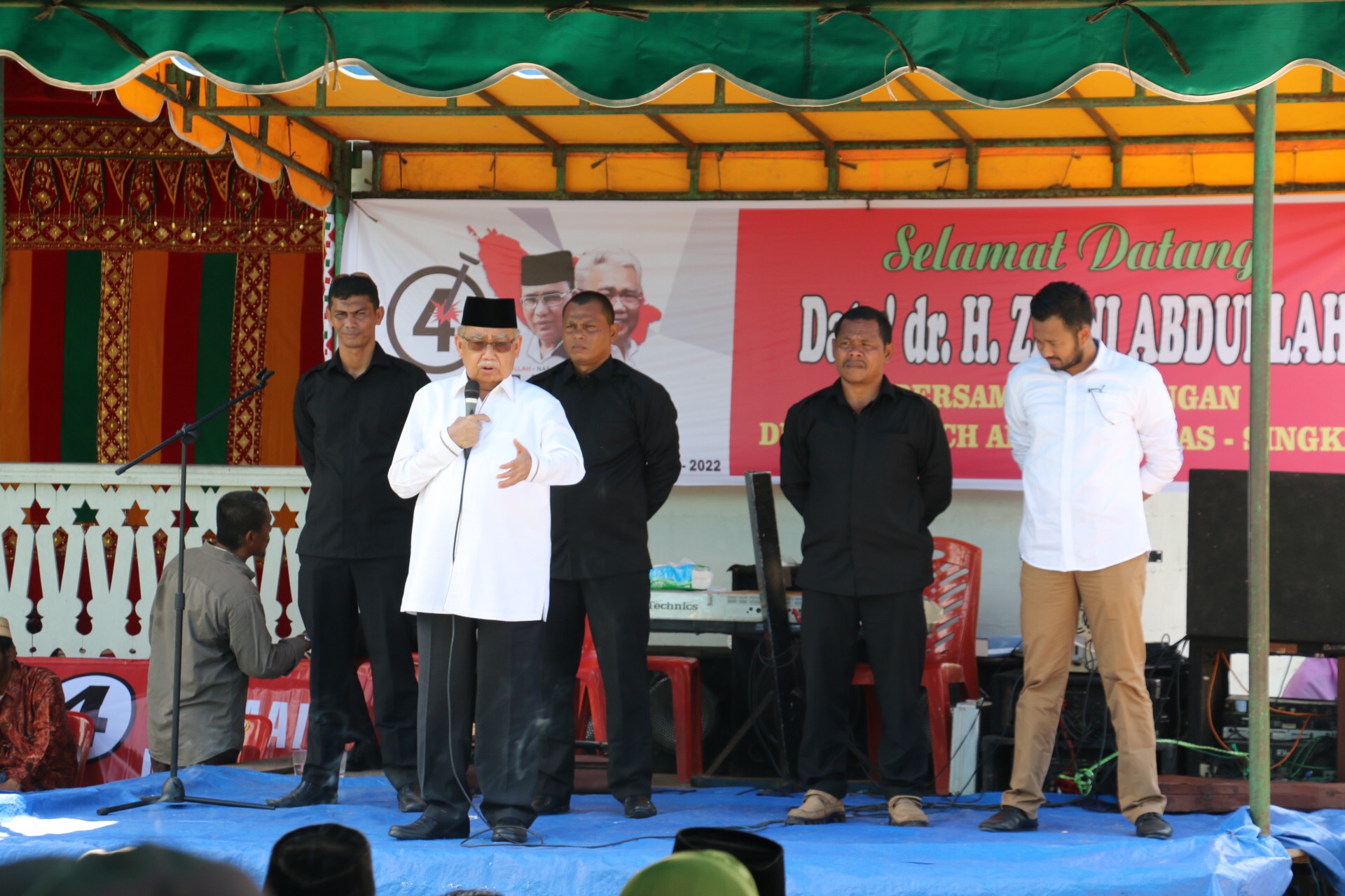 Foto: Zaini Abdullah kampanye dialogis di Aceh Singkil - Kanal Aceh