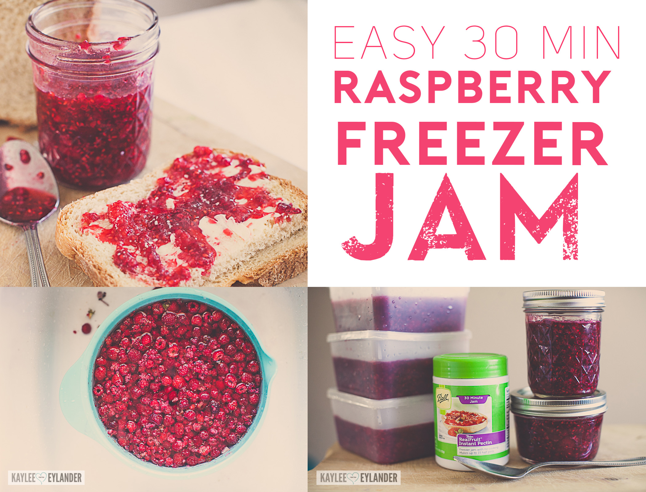 Raspberry Freezer Jam Recipe