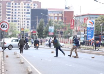 Nairobi freeze and Kenyans avoid CBD.
