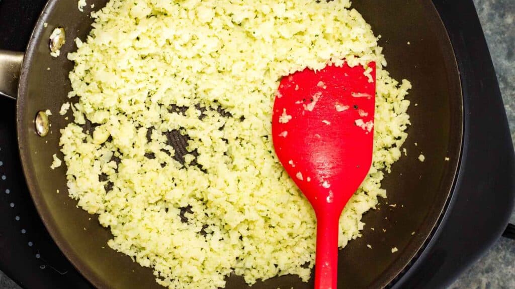Stir frequently, letting it cook for 4-5 minutes.