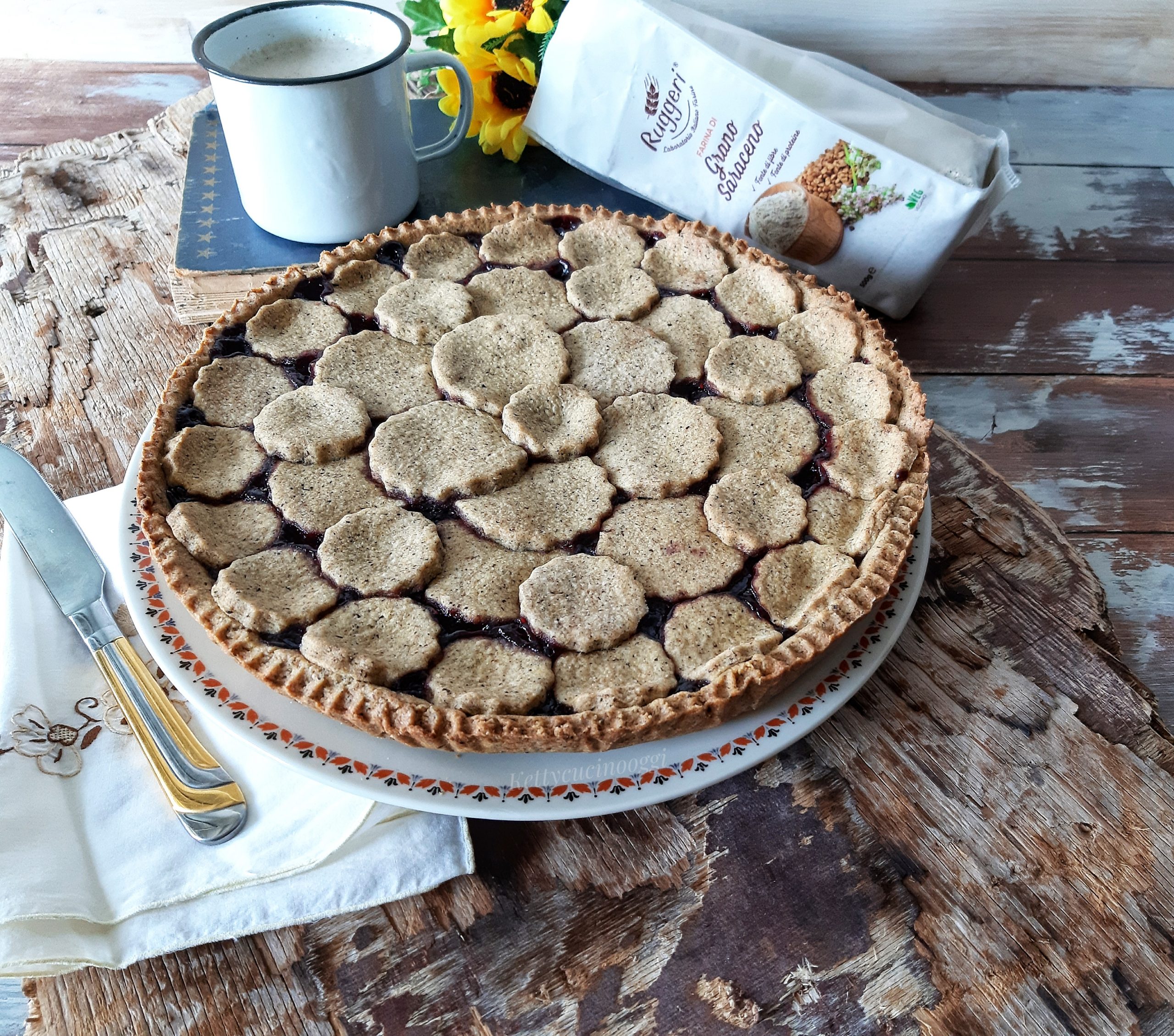 Crostata Rustica Di Grano Saraceno Ketty Cucino Oggi