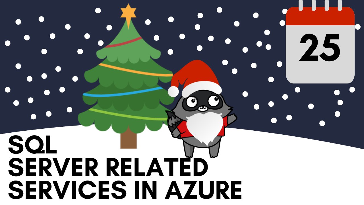 SQL Server related services in Azure