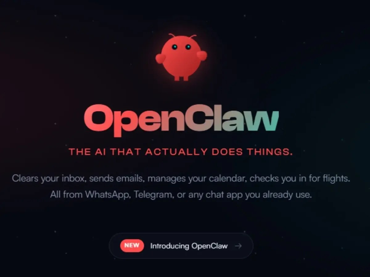 وكيل الذكاء الاصطناعي المفتوح OpenClaw: ثورة تقنية تثير قلق خبراء الأمن