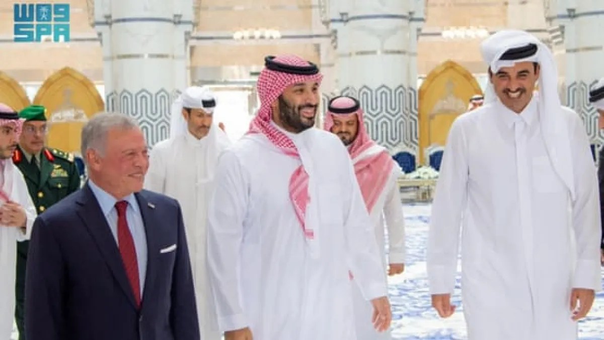 قمة جدة الثلاثية.. تحذير مشترك من تصعيد إيراني يهدد المنطقة قمة جدة الثلاثية.. تحذير مشترك من تصعيد إيراني يهدد المنطقة