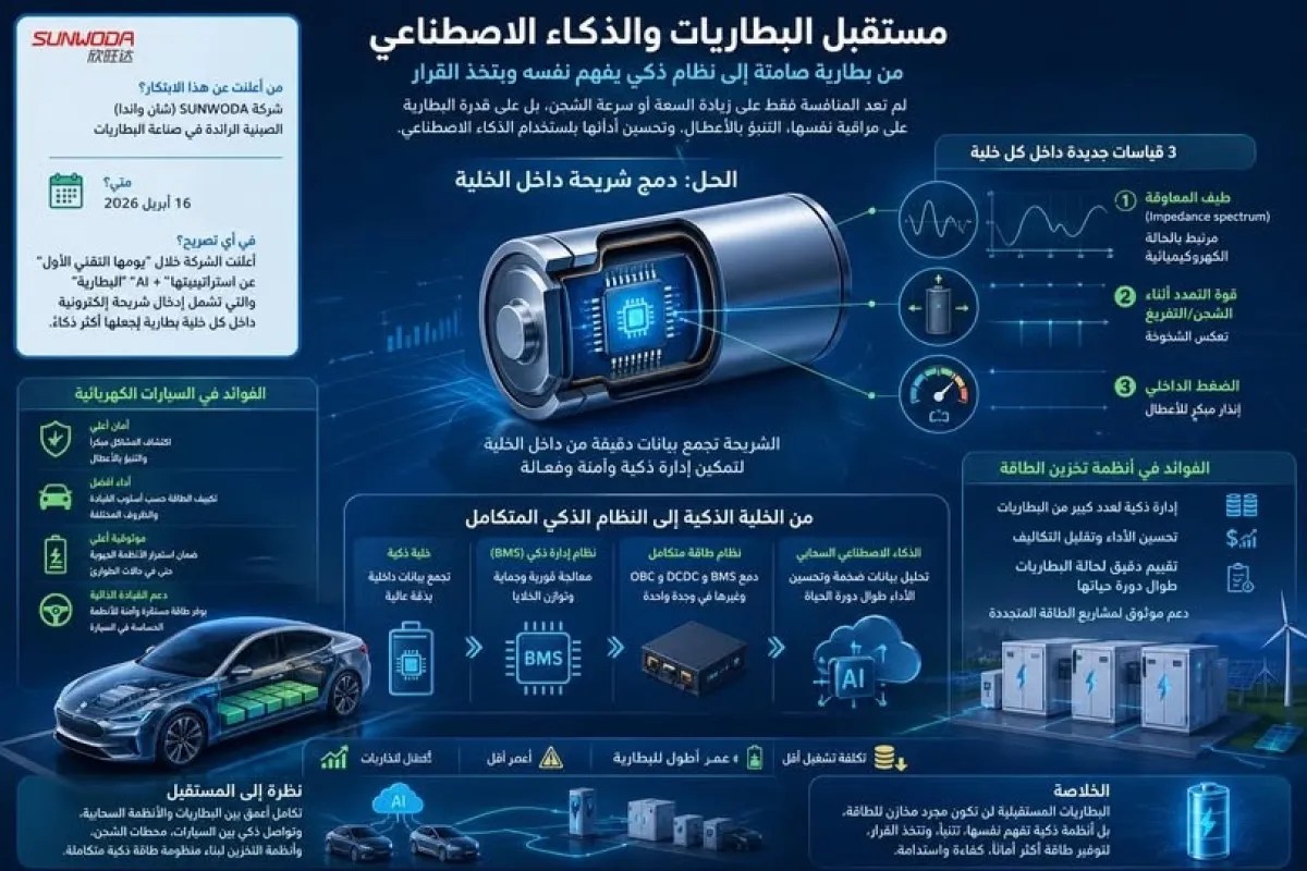 السباق القادم في الطاقة: من أقوى بطارية إلى أذكى بطارية