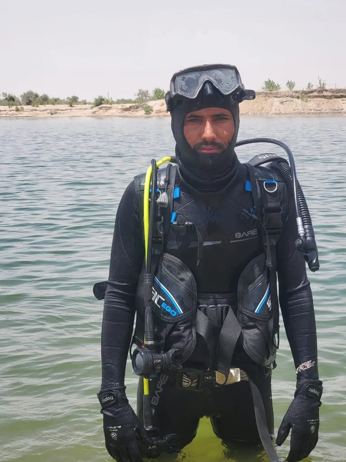إنقاذ طفل من الغرق في تحويلة سد مأرب