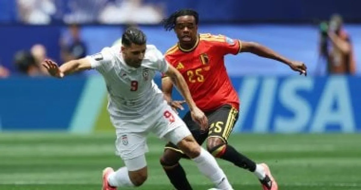 تعادل سلبي بين بلجيكا وإيران في الشوط الأول بكأس العالم تعادل سلبي بين بلجيكا وإيران في الشوط الأول بكأس العالم