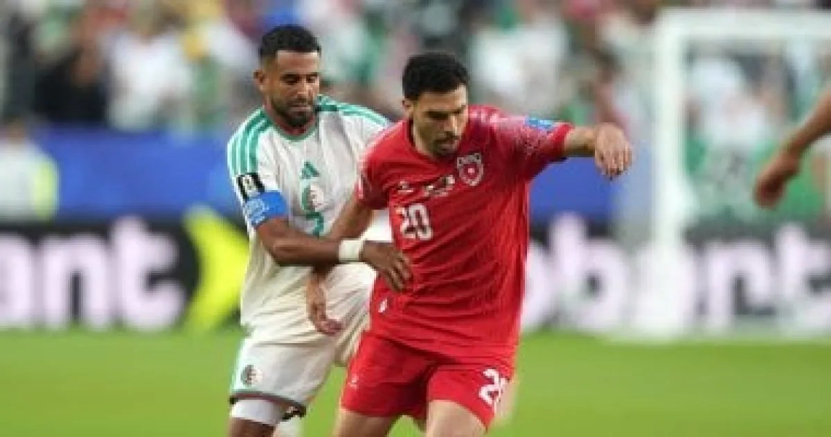 جويري يمنح الجزائر التقدم 2-1 على الأردن في تصفيات المونديال