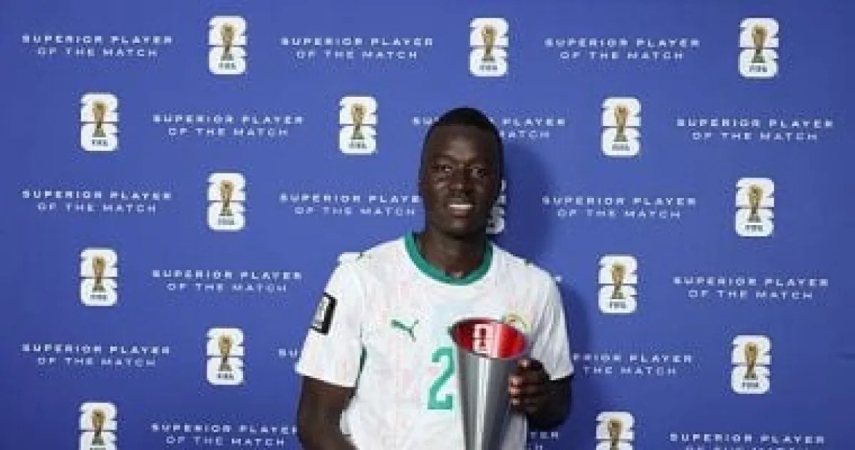 بابي جاي نجم السنغال رجل مباراة العراق في مونديال 2026 بابي جاي نجم السنغال رجل مباراة العراق في مونديال 2026