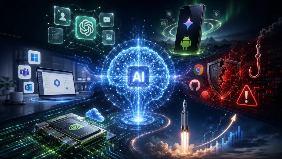 تطورات الذكاء الاصطناعي، ثغرات أمنية، وإدراج تاريخي لـ SpaceX: أهم أخبار التكنولوجيا هذا الأسبوع