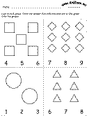 number recognition worksheets