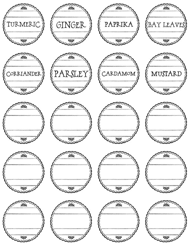 24 creative spice jar labels kitty baby love