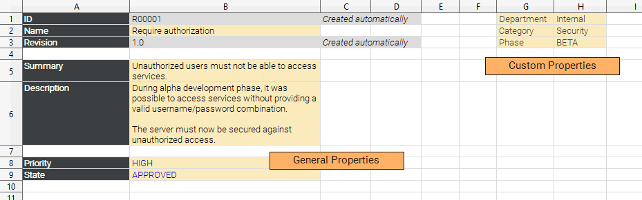 Each of these tags are created for whatever program is using it, so there is no common syntax to the markup labels. Chapter 12. Import/Export