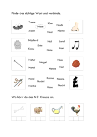 Hier findet ihr ein materialpaket zum buchstaben n und n, welches ingesamt 30 verschiedene übungen enthält (druckschrift). Buchstabe N - Buchstaben