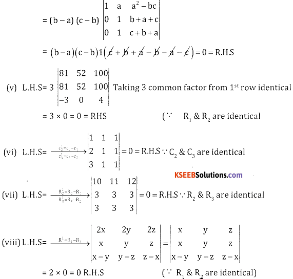 2nd PUC Basic Maths Question Bank Chapter 1 Matrices and Determinants Ex 1.4 KSEEB Solutions