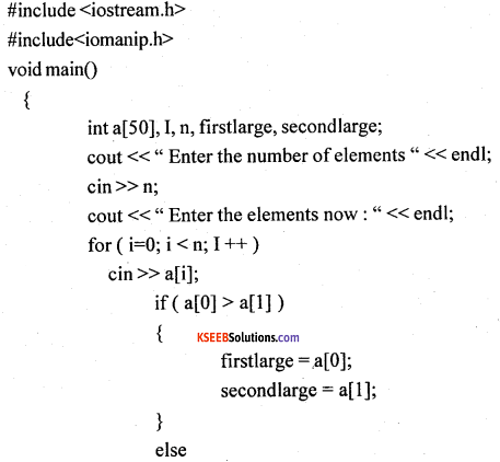 1st PUC Computer Science Model Question Paper 3 with Answer 6