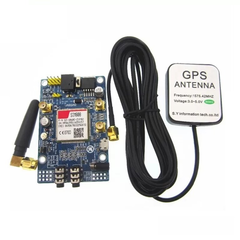 GSM + GPRS + GPS SIM808 Cellular Module Ktechnics Systems