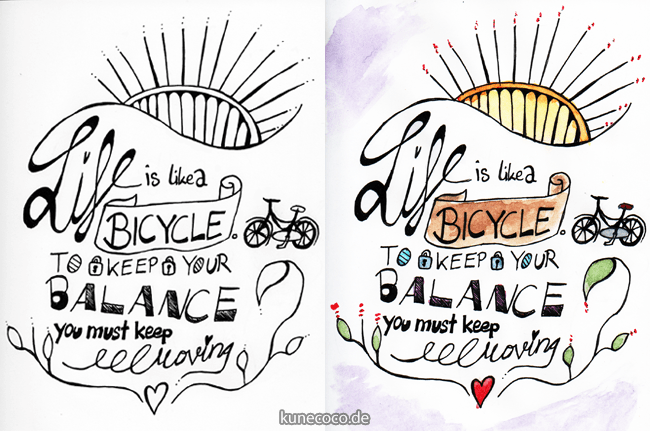Diy ~ Handlettering - Kunecoco