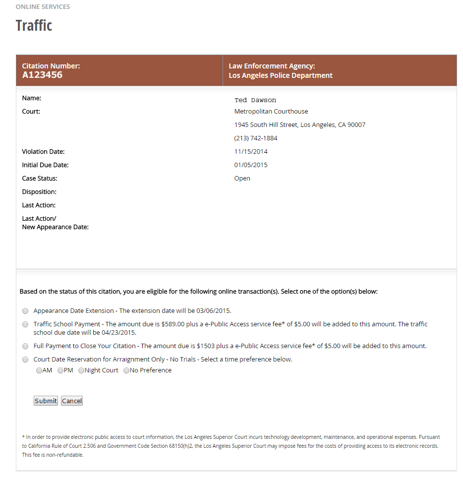 Check Ticket Status Help