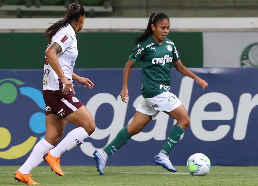 Time feminino de flag football e futebol americano equipado do palmeiras. Vitória e Angelina, do Palmeiras, são convocadas para ...