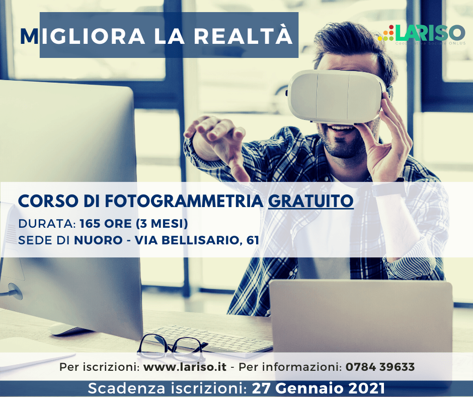 Aperte Le Iscrizioni Al Corso Gratuito - Lariso Cooperativa Sociale Onlus 788_x_940_png