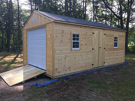 It's frustrating when your genie garage door is out of whack. Maine Storage Shed Pictures - Larochelle and Sons Sheds