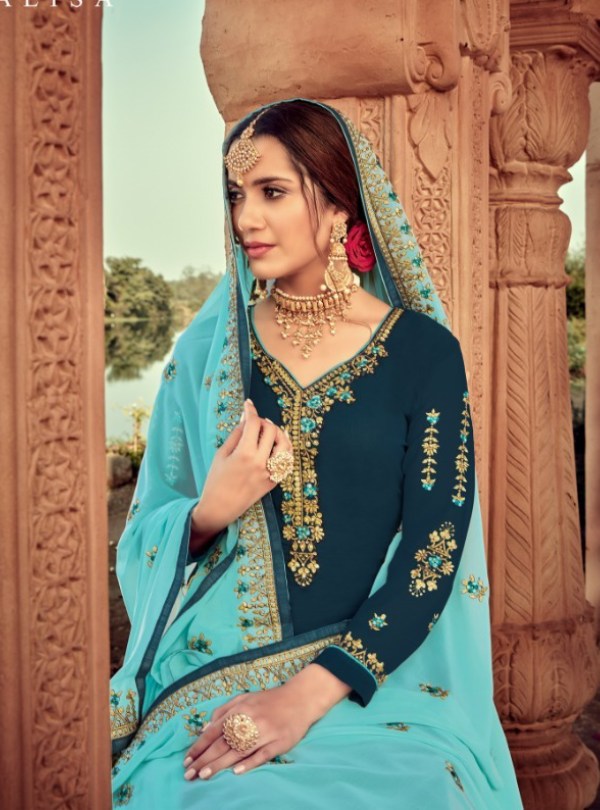 Party Wear And Wedding Skirt With Suit 