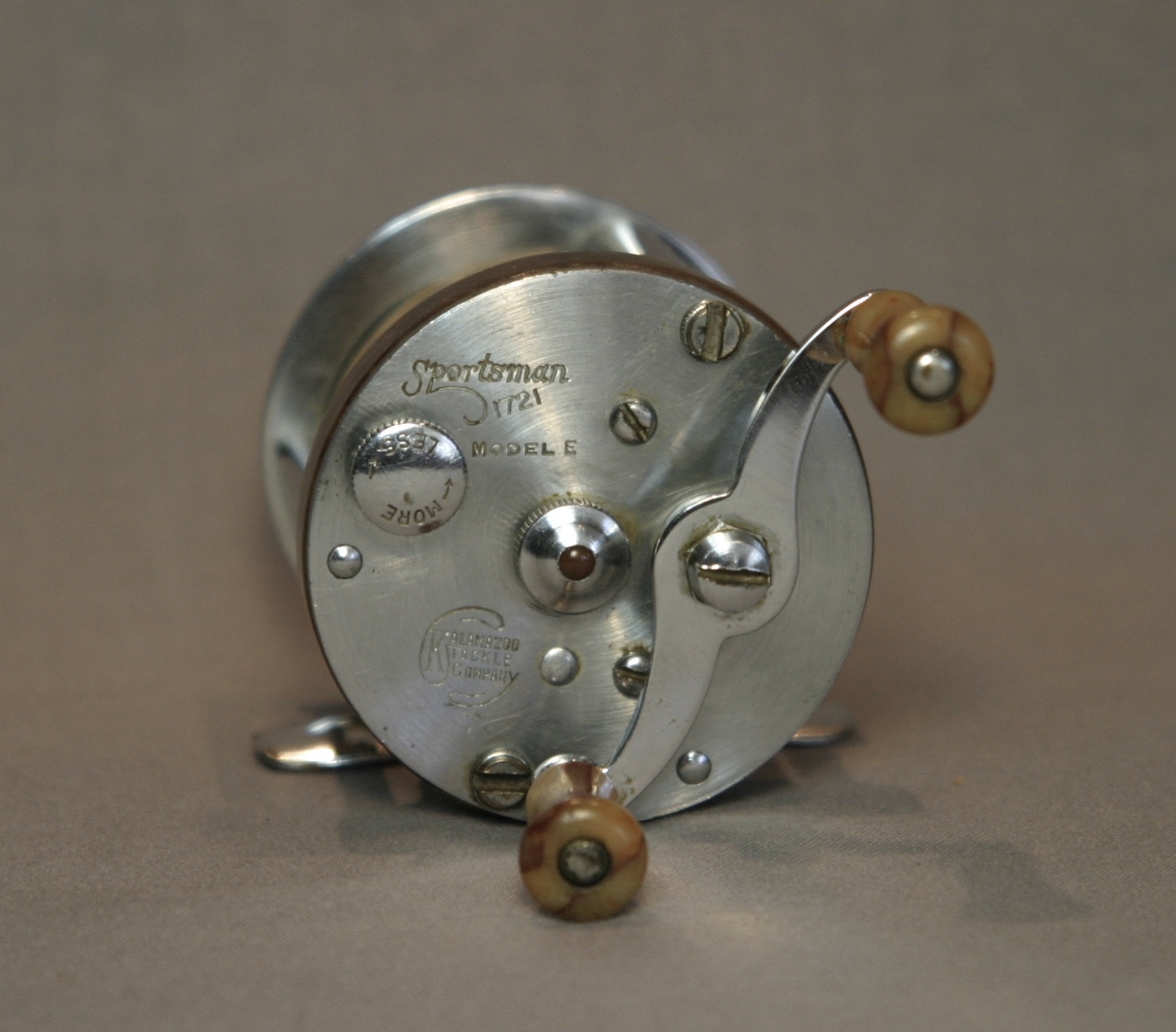 Kalamazoo Tackle Co Sportsman 1721 Model E Casting Reel Lava Creek