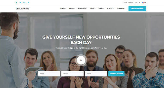Leadengine is a completely packed sensible instrument of premium. Leadengine Wordpress Theme Multi Purpose Wordpress Theme With Block Builder