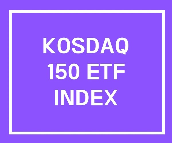 KOSDAQ 150 ETF INDEX