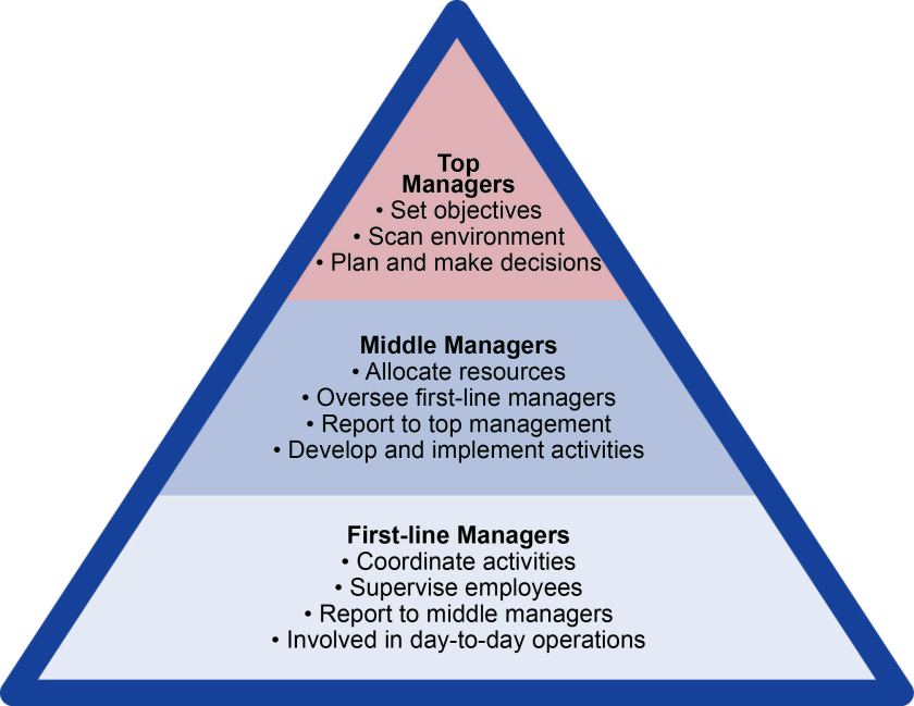 Levels and Functions of Management: Planning, Controlling with Examples ...